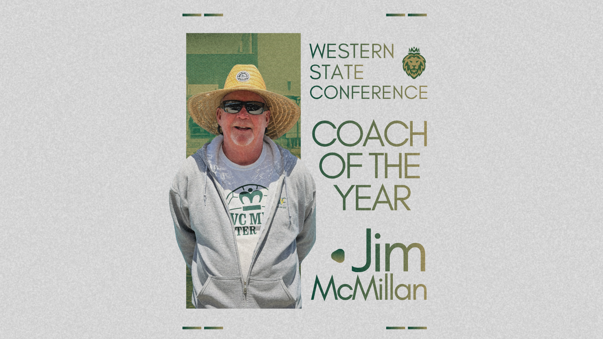WSC Coach of the Year - Jim McMillan