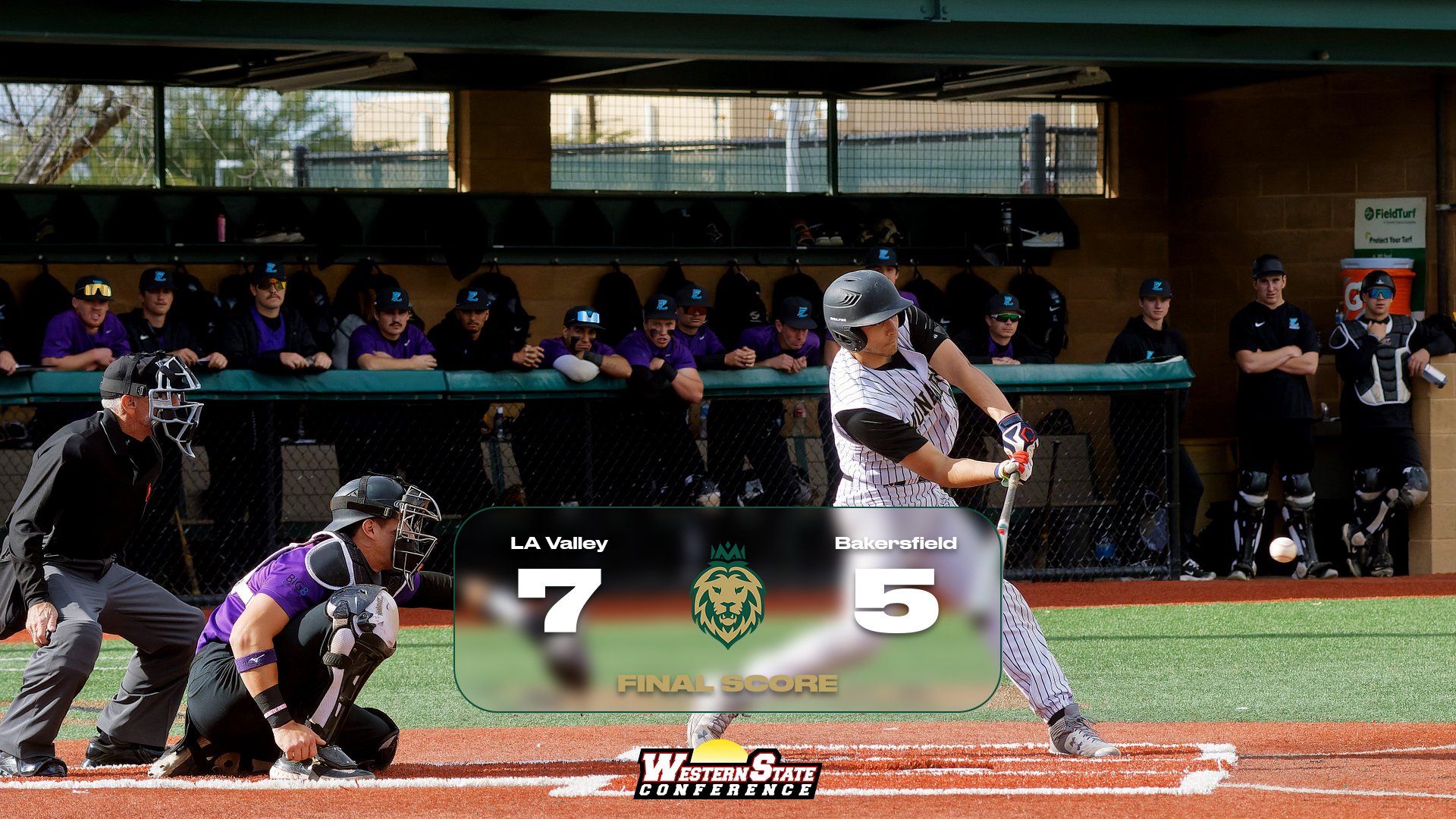 Baseball Beats Bakersfield on Will White Hit